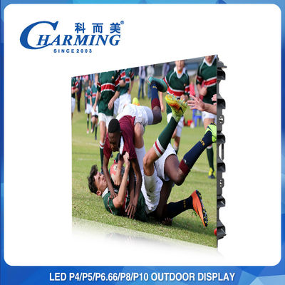 256x192 P5 P8 Outdoor LED Video Wall Screen Ultrathin Lightweight