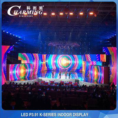 50/60Hz Stage Rental LED Display Waterproof Pixel Pith 3.91MM