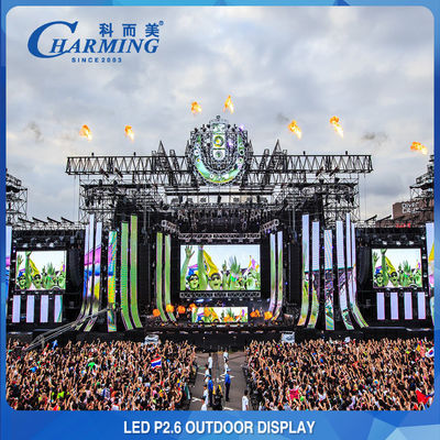 Seamless Stage Rental LED Video Wall Display P2.6 1920HZ-3840HZ