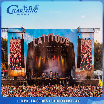 Aluminum Stage Rental LED Display 50x50CM 200W Multi Scene Durable