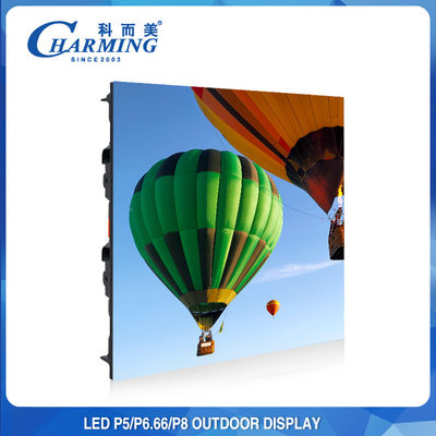 Charming Advertising Outdoor LED Video Wall Screens 192x192 Ultrathin