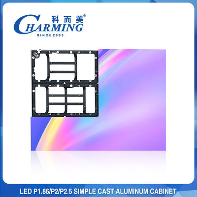 Crashproof 200W Indoor LED Wall , 4K P2.5 Seamless Fixed LED Screen