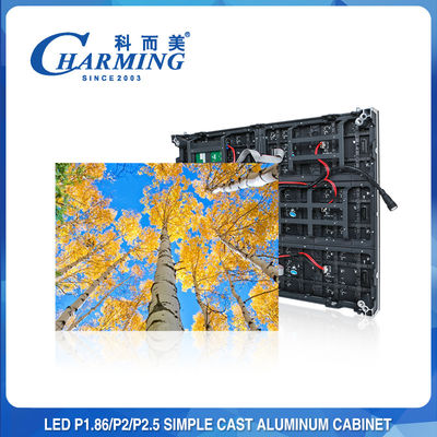 Seamless 3840HZ Fine Pitch LED Display 250x250mm Anti Collision