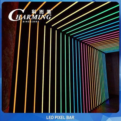 Outdoor 64 Pixel Individually Control LED Tube Light IP65 For Rental