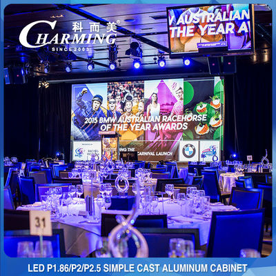 ROSH 200W LED Video Display Panels , Anti Collision Indoor Video Wall