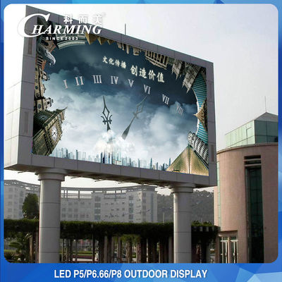 SMD2525 Advertising Outdoor LED Video Wall Screen P4 P5 P8 Waterproof