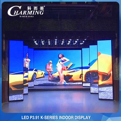 14-16 Bit Indoor LED Video Wall , P3.91 IP42 Indoor Rental LED Display