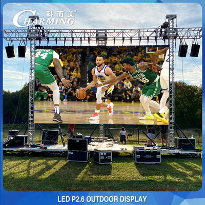 256x128 Stage Events LED Video Wall Display Anti Collision P2.6 P3.91 P4.81