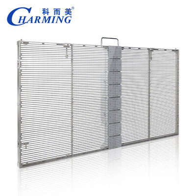High Permeability Transparent LED Video Wall Outdoor LED Transparent Screen 1000x500mm