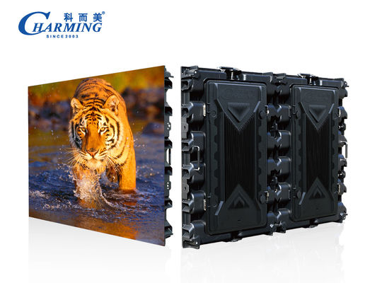Full Color P4 Advertising LED Video Wall Screen For Building
