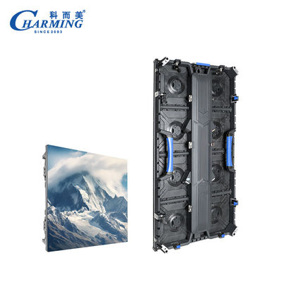 Anti Collision Outdoor Video Wall , P3.91 P2.6 Slim Stage Rental LED Screen