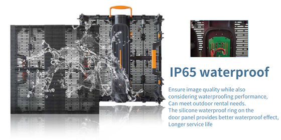High definition display P3.91MH Series Split structure 88.5mm 1/8Scan Transparent Screen