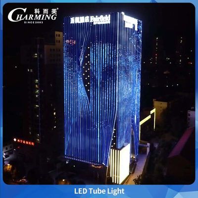 IP65 Waterproof RGB Led Tube Light SPI Control SMD5050 Use for Building