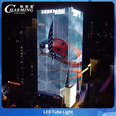 IP65 Energy Saving Outdoor RGB LED Tube Light for Building Decoration with UV-PC Cover