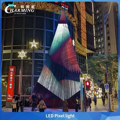 SMD3535 50C LED Pixel Lights IP66 Waterproof SPI Control For Outdoor Walls Stage Park Lighting