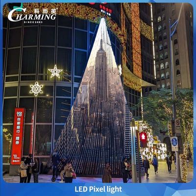 New Technology LED Pixel Lights 50C SMD3535 IP66 SPI Control Outdoor Light Exterior Wall Decoration Stage Park Lights