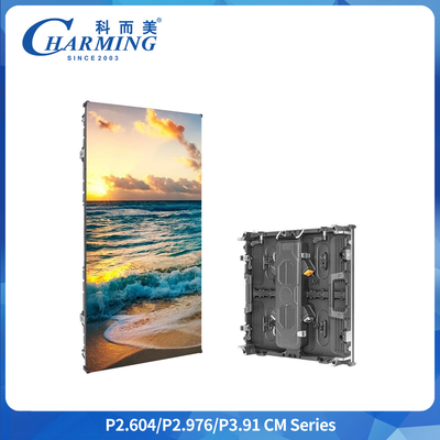 P3.91 500x1000mm LED Video Wall Rental Display Aluminum Alloy