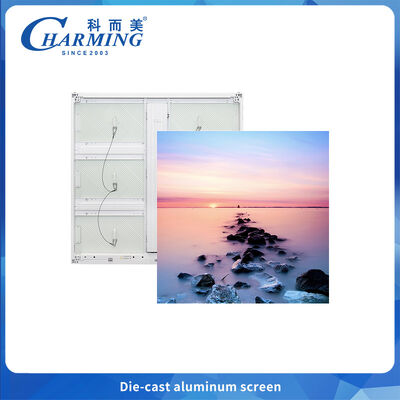 Aluminum P6.66 High Brightness Energy Saving Outdoor All Weather Advertising LED Display Screen