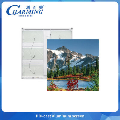 960x960mm Die-cast aluminum screen P6 outdoor Led Board for advertising fixed installation