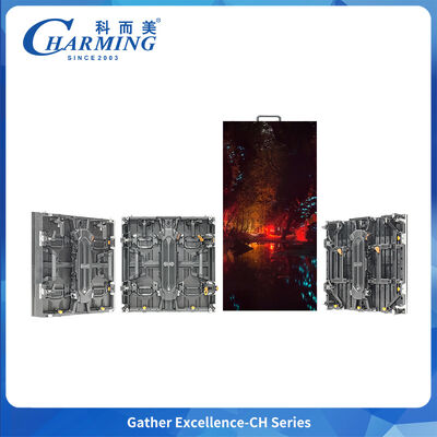 CH-E Series Outdoor LED Cabinet with 7680Hz Refresh Rate 4000 CD/m² Brightness and IP65 Protection for Rental Events